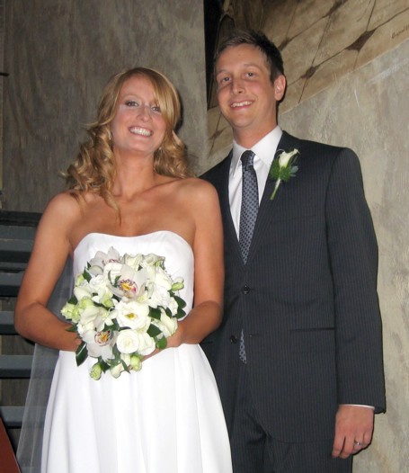 "We just got back from the honeymoon, I wanted to thank you for the beautiful ceremony. We have received a lot of great comments about it. Thank you for being a part of it."